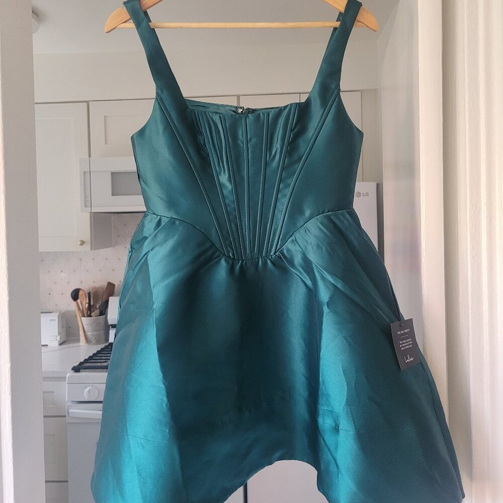 Gorgeous Green Corset Dress